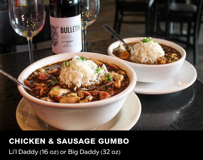 The Gumbo Diner sign