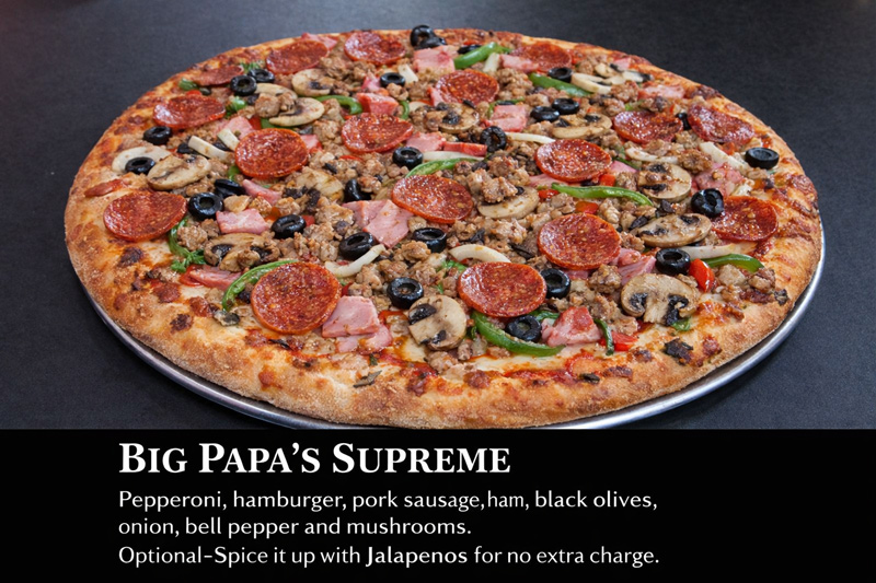 Papa's Pizza building night