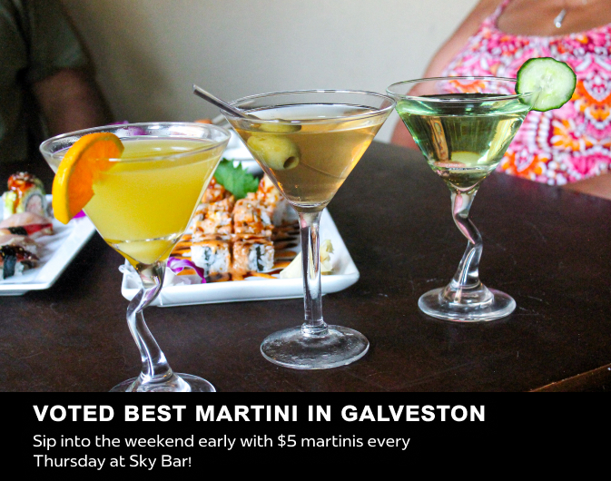 Sky Bar Steak and Sushi interior